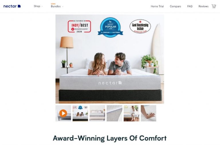 nectar mattress review heavy person